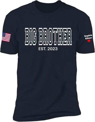 NAZENTI Personalized T-Shirts with Kid’s Name for Father’s Day, Custom Father’s Day Shirt in Saudi Arabia