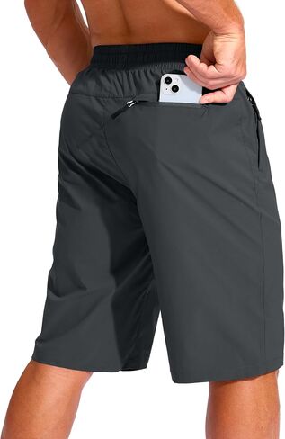 G Gradual Men's 11"/13" Board Shorts with 3 Zipper Pockets Long Swim Trunks Quick Dry Bathing Suit Beach Shorts No Liner in Kuwait