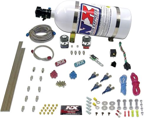 Nitrous Express-4 أسطوانة كحول نتروز أدوات (125-275HP) مع زجاجة 10 رطل (80045-10) in Saudi Arabia