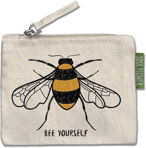 Soul Flower Small Eco Zipper Pouch (Mushroom Botanical Morel) in Kuwait