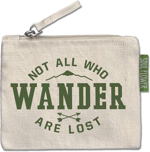 Soul Flower Small Eco Zipper Pouch (Mushroom Botanical Morel) in Kuwait