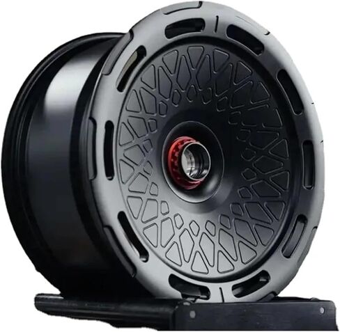 1PCS CAR WELLE RIM 24 6061-T6 عجلات ألواح الألومنيوم 12-22 و 22 بوصة متوافقة مع حافات السيارات Rolls-Royce Car in Kuwait