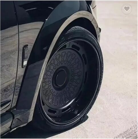 1PCS CAR WELLE RIM 24 6061-T6 عجلات ألواح الألومنيوم 12-22 و 22 بوصة متوافقة مع حافات السيارات Rolls-Royce Car in Kuwait