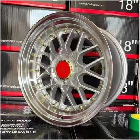 1PCS Alloy wheels Compatible for auto cars hoops aluminum alloy Car Rims RS 18inch 5x120 Car Wheel Rim in Saudi Arabia