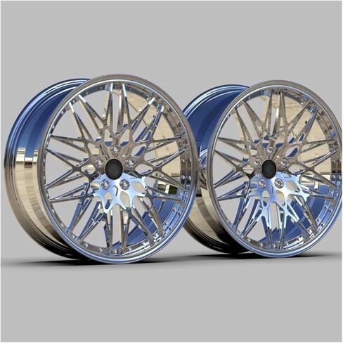 1pcs مزورة عجلة سيارة حافة 18 19 20 21 22 بوصة من ألواس الألومنيوم ، متوافقة مع موستانج 2006 حافات السيارات 18 بوصة (34_18in.) in Kuwait