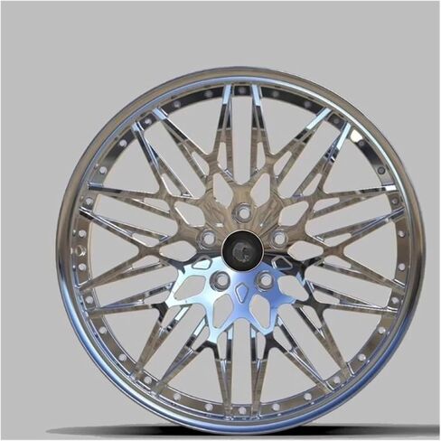 1pcs مزورة عجلة سيارة حافة 18 19 20 21 22 بوصة من ألواس الألومنيوم ، متوافقة مع موستانج 2006 حافات السيارات 18 بوصة (34_18in.) in Kuwait