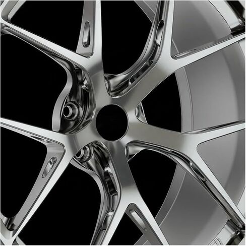 1PCS مخصص الساتان الأسود 5x114.3 5x120 عجلات مزورة عجلات رياضية تتوافق مع مرسيدس AMG متوافقة مع Audi RS متوافق مع BMW (Four_19in.) in Saudi Arabia