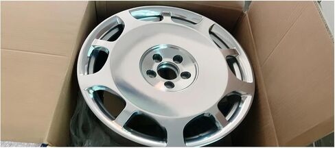 1pcs حافة عجلة السيارة المصقولة 18 19 20 بوصة 5x112 عجلات سبائك السيارات متوافقة لفئة CES متوافقة مع Maybach SLC W211 W221 S63 AMG Car Rims (20in.) in Saudi Arabia