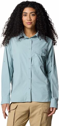 Columbia Wild Cast Long-Sleeve Shirt - Women's, Crushed Blue, XS in Saudi Arabia
