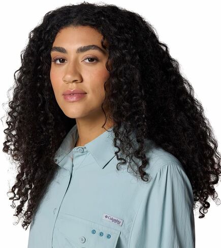Columbia Wild Cast Long-Sleeve Shirt - Women's, Crushed Blue, XS in Saudi Arabia