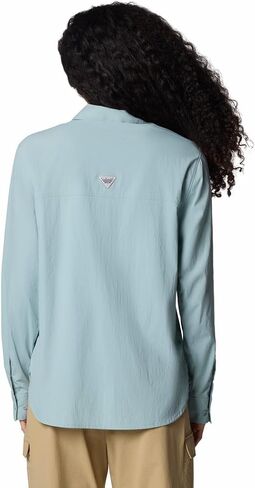 Columbia Wild Cast Long-Sleeve Shirt - Women's, Crushed Blue, XS in Saudi Arabia
