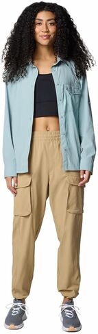 Columbia Wild Cast Long-Sleeve Shirt - Women's, Crushed Blue, XS in Saudi Arabia