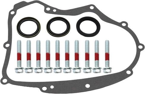 Crankcase Gasket 594195 with Mounting Bolts and 3-Pcs 795387 Oil Seal Accessories,Compatible with B&S Small Gasoline Engines,Replacement for 591911 697227 690945 273488 in Saudi Arabia