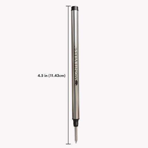 Monteverde Montblanc Compatible Medium Rollerball Refill Blue (Pack of 2) in Saudi Arabia