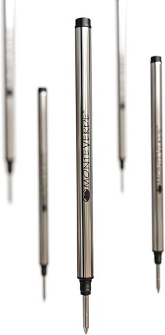 Monteverde Montblanc Compatible Medium Rollerball Refill Blue (Pack of 2) in Saudi Arabia