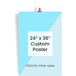 ezposterprints - طباعة ملصق مخصص - قم بتحميل صورتك/الصورة - مطبوعات صور شخصية ، قم بإنشاء ملصق خاص بك - اطبع أي صور ، صور - 24 × 36 بوصة in Saudi Arabia