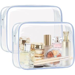 coshaysoo حقيبة ماكياج واضحة preppy واقية من الشمس الحقيبة للماء الشاطئ حمام السباحة السفر الأشياء الصيف الاشياء السفر مستحضرات التجميل الملحقات للنساء في سن المراهقة فتاة هدية مع لطيف الشنيل رسالة التصحيح الوردي الشمس in Kuwait