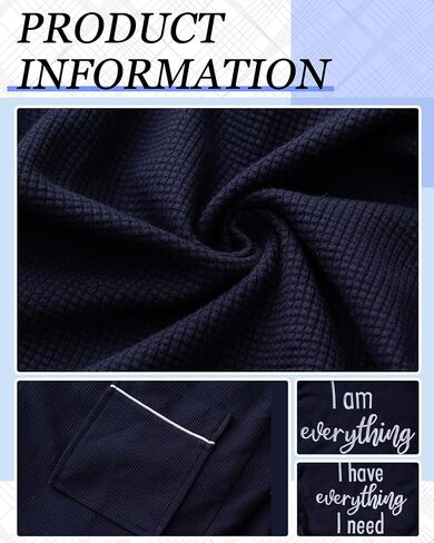 JECERY 2 Pack His and Hers Rets Hompts Cotton Waffle Kimono المطرزة مطابقة حفل زفاف الذكرى السنوية in Kuwait