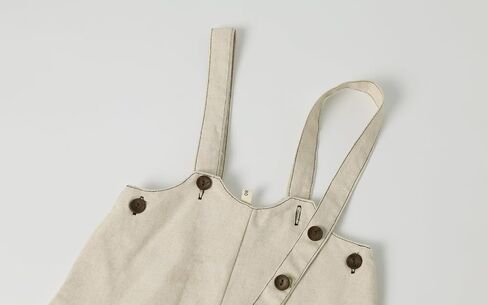 Unisex Linen Overalls Summer Suspender Shorts with Adjustable Straps in Saudi Arabia