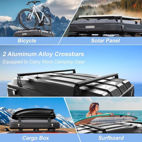 Naturnest Rooftop Tent Hard Shell with Annex Room, Easy Set Up Large Tent for 2-3 Person Camping, Waterproof Windproof 4 Season Tents for Truck, Jeep, SUV, Van, Trailer - Sirius 1 Plus with Annex Room in Saudi Arabia