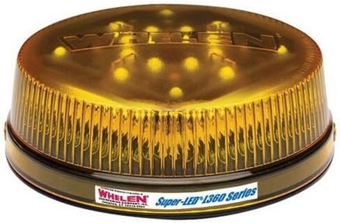 Whelen L32LAF - 12 VDC Low Profile Amber Derim Mount Beacon in Kuwait