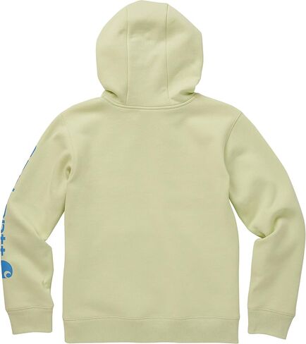 Carhartt Kid's CA6549 Long-Sleeve Graphic Sweatshirt - Big Boys - Large (14/16) - Deep Lagoon in Saudi Arabia