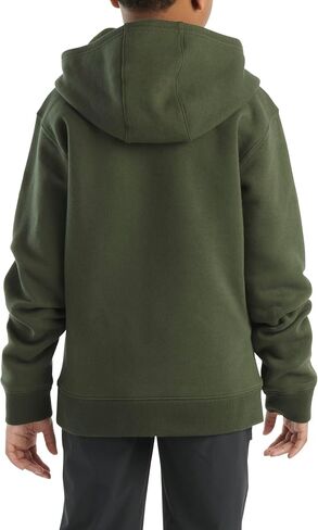 Carhartt Kid's CA6549 Long-Sleeve Graphic Sweatshirt - Big Boys - Large (14/16) - Deep Lagoon in Saudi Arabia