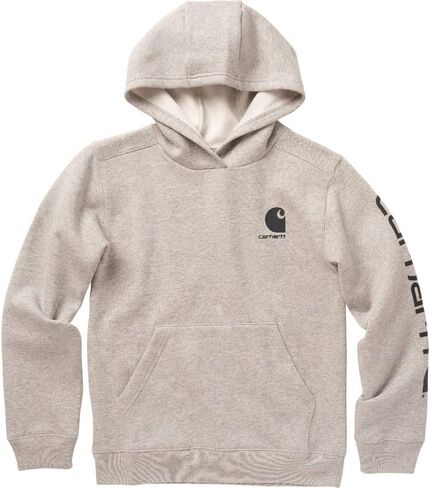 Carhartt Kid's CA6549 Long-Sleeve Graphic Sweatshirt - Big Boys - Large (14/16) - Deep Lagoon in Saudi Arabia