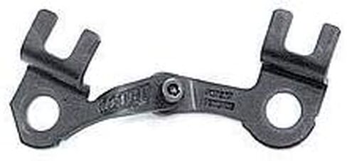 DART 27001230-4 PushRod Guide Plate - 3/8 in pushrod - Raised - قابل للتعديل - الصلب - أكسيد الأسود - مجموعة كبيرة من تشيفي - مجموعة من 4 in Kuwait
