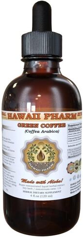 مستخلص سائل القهوة الخضراء ، القهوة الخضراء (Coffea arabica) ملحق صبح بودرة الفاصوليا 4 أوقية in Saudi Arabia