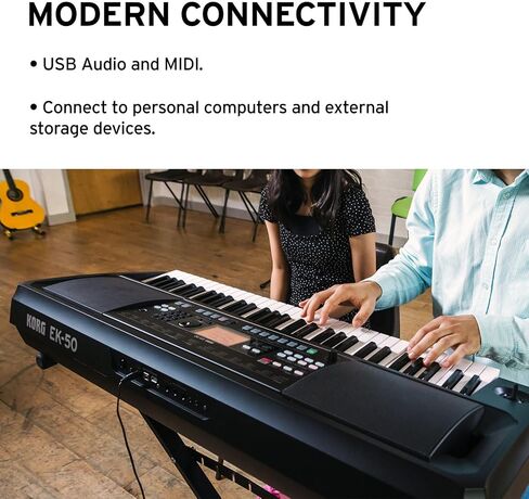 Korg Portable Keyboard (EK50CSA) in Saudi Arabia
