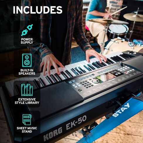 Korg Portable Keyboard (EK50CSA) in Saudi Arabia