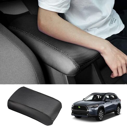 Karltys Ram 1500 Center Console Cover for Dodge Ram 1500 2019-2024 2025, Anti-Scratch Leather Protector with Stylish Pattern, Waterproof Ram 1500 Middle Console Armrest Cover Elbow Cushion Pad in Saudi Arabia