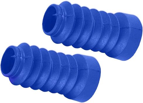 Motorcycle Rubber Fork Shock Boots 103mm for Jog 50cc, Blue in Saudi Arabia