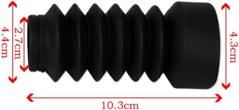 Motorcycle Rubber Fork Shock Boots 103mm for Jog 50cc, Blue in Saudi Arabia