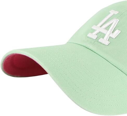 '47 MLB Rose Pink Clean Up Adjustable Hat Cap, Adult One Size (Atlanta Braves) in Saudi Arabia