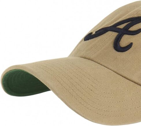 '47 MLB Rose Pink Clean Up Adjustable Hat Cap, Adult One Size (Atlanta Braves) in Saudi Arabia