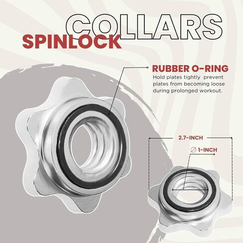 A2ZCare Threaded Dumbbell Handles/Adjustable Dumbbell Bar Handles - Fit 1 inch Standard Weight Plate - Weightlifting Accessories - Sold in Pair (Thread Dumbbell Handle - 14inch) in Kuwait