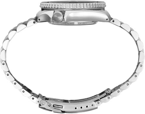 Seiko SSK035 5 Sports Automatic Silver-Tone with Green Dial GMT Series Watch in Saudi Arabia