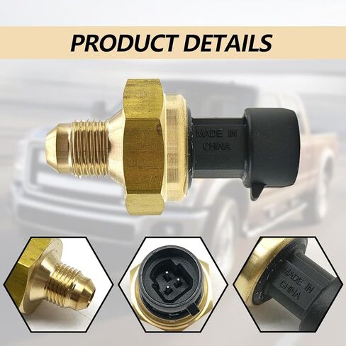 مستشعر الضغط الخلفي EBP العادم EGR DPFE6 ، 1850352C1 1850352C2 5C3Z-9J460-B 1850352 ، متوافق مع 6.0L 2005-2010 ديزل in Kuwait