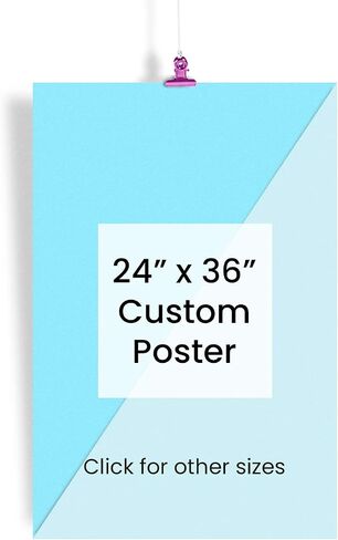 EzPosterPrints - Custom Poster Print - Upload Your Image/Photo - Personalized Photo Prints, Create Your Own Poster - Print Any Photos, Images - 24 X 36 inches in Saudi Arabia