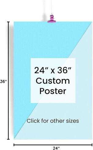 EzPosterPrints - Custom Poster Print - Upload Your Image/Photo - Personalized Photo Prints, Create Your Own Poster - Print Any Photos, Images - 24 X 36 inches in Saudi Arabia