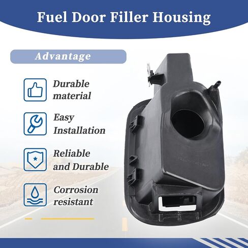 68148794AH Fuel Door Filler Housing Compatible with Jeep Grand Cherokee 2014-2022 / Grand Cherokee WK 2022 Fuel Tank Cover Inner Seat 68148794AC 68148794AM in Saudi Arabia