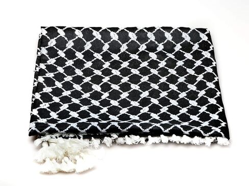 Premium Shemagh ScarF - Beautiful Gift Box - Large Arab Tactical Military Desert Head Neck Keffiyeh Wrap with Tassels in Saudi Arabia