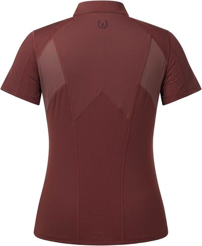 Kerrits Women's Freedom Tech Short Sleeve Equestrian Top – Stretchy, Lightweight, Wicking Fabric, Great for Summer in Kuwait