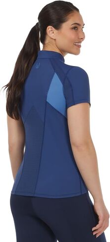 Kerrits Women's Freedom Tech Short Sleeve Equestrian Top – Stretchy, Lightweight, Wicking Fabric, Great for Summer in Saudi Arabia