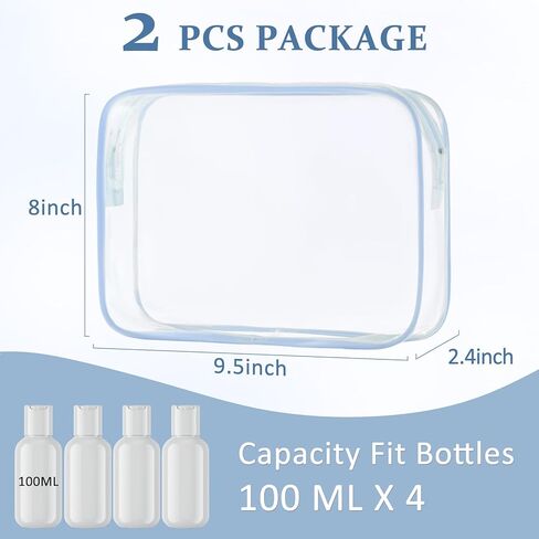 coshaysoo حقيبة ماكياج واضحة preppy واقية من الشمس الحقيبة للماء الشاطئ حمام السباحة السفر الأشياء الصيف الاشياء السفر مستحضرات التجميل الملحقات للنساء في سن المراهقة فتاة هدية مع لطيف الشنيل رسالة التصحيح الوردي الشمس in Kuwait