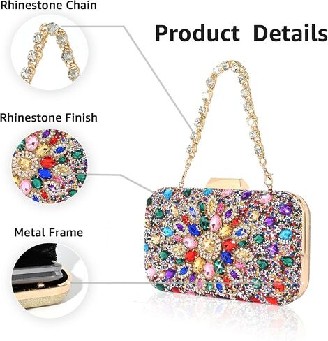 Women Evening Bag Gold Glitter Pleated Clutch Purses for Women Gold Clutch with Rhinestone Ring for Wedding, Party, Prom in Saudi Arabia