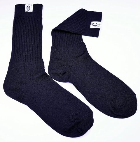 Racequip Socks SFI 3.3 Fire-Estrardant Fr Black Small Shoe Size 5-7 411992 in Saudi Arabia