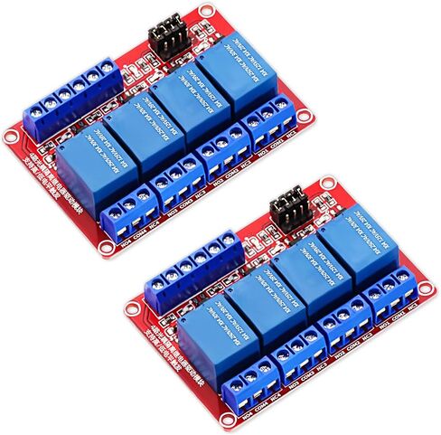 12v Relay Module，8Pack 1 Channel Relay Module 12v Relay Board with Optocoupler Support High/Low Level Trigger for Arduino Relay in Saudi Arabia